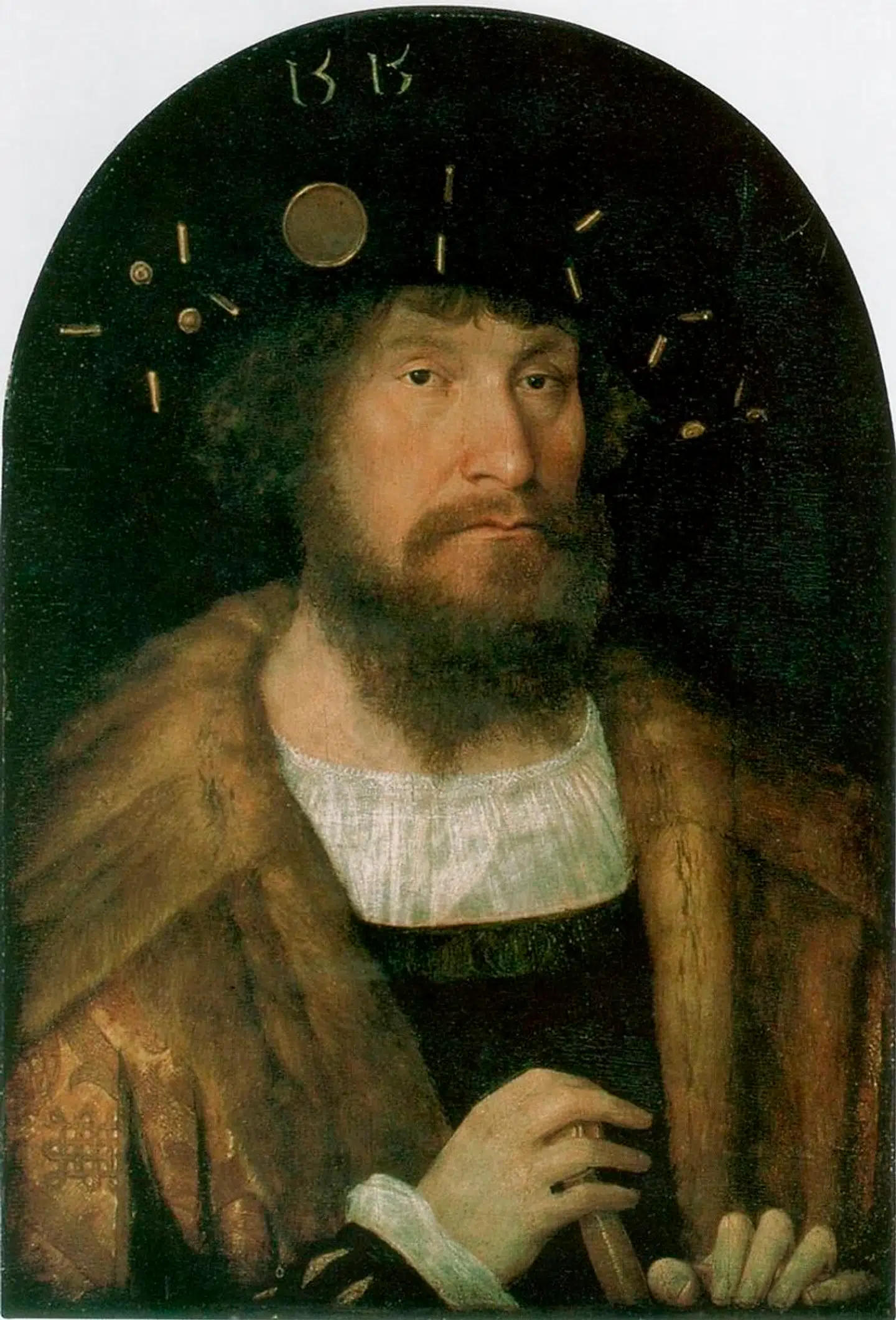 »Blodbadet i Stockholm må ses i et større europæisk magtspil,« siger historikeren Lars Bisgaard. Her er Christian II portrætteret af den fremragende tysk-baltiske maler Michel Sittow. Billedet er fra 1515.