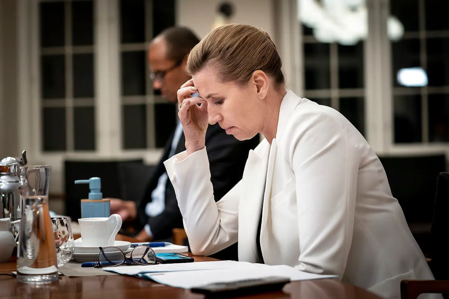 Statsminister Mette Frederiksen (S) reagerer på angrebene i Wien.