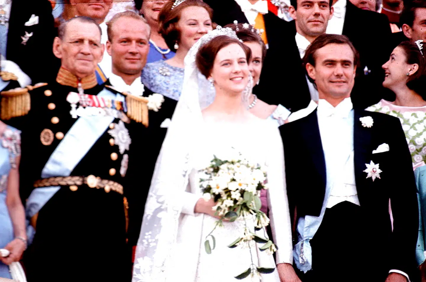 Interessen for det royale og kongerækken er stigende, siger historikere og fremtidsforskere. Billedet er fra tronfølgeren prinsesse Margrethe og prins Henriks bryllup 10. juni 1967.