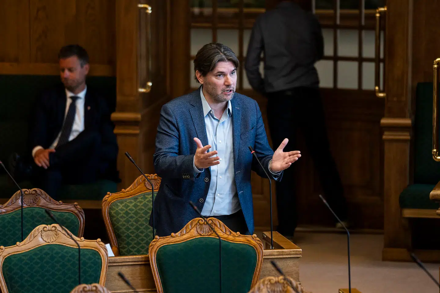 Mads Fuglede (V) er testet positiv.