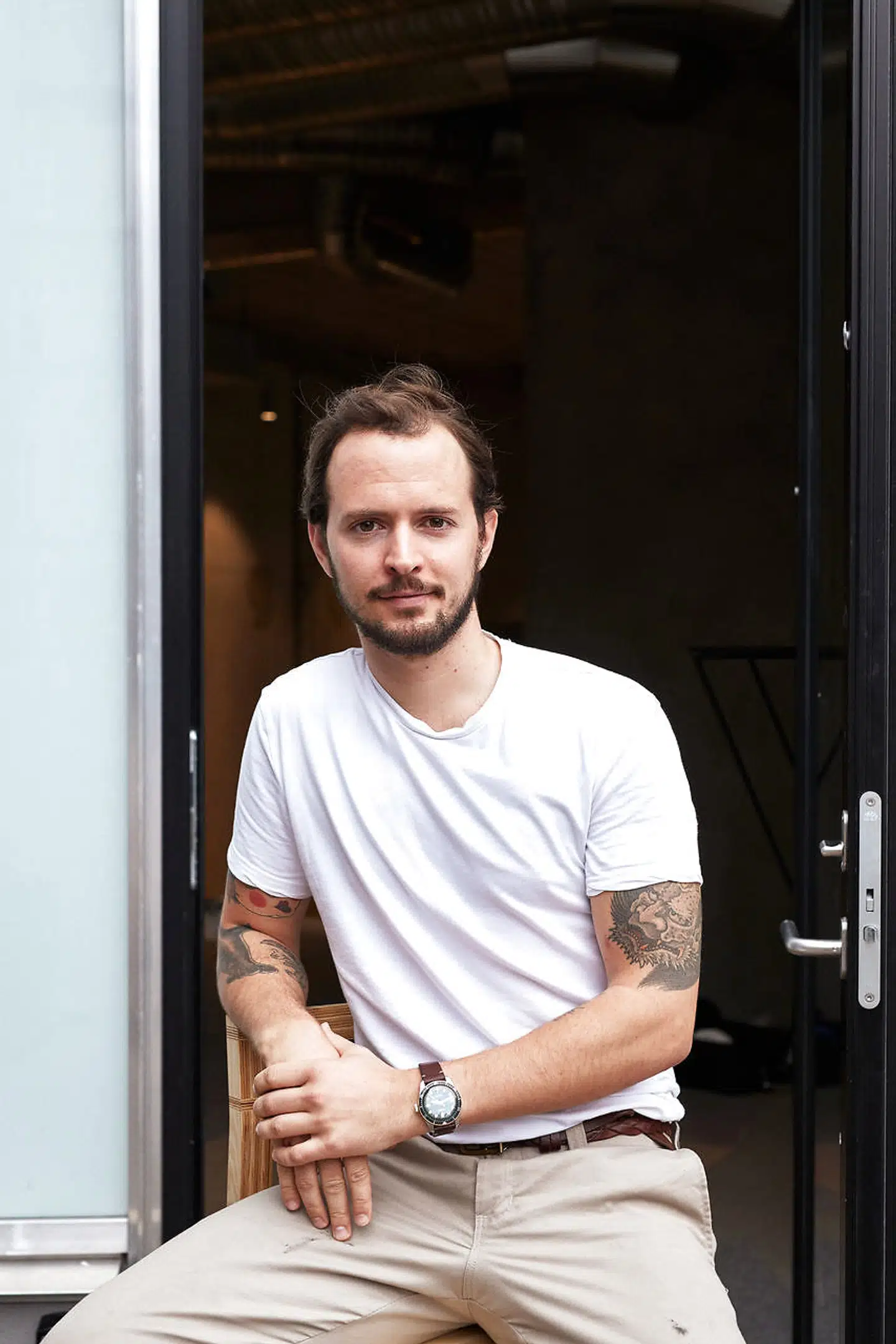 At åbne en restaurant er svært nok i det hele taget, og en pandemi oveni gør det ikke nemmere, fordi vi risikerer at blive lukket ned i en periode. Men vi er forberedt, vi har en plan B, hvis det skulle ske,« siger Philipp Inreiter.