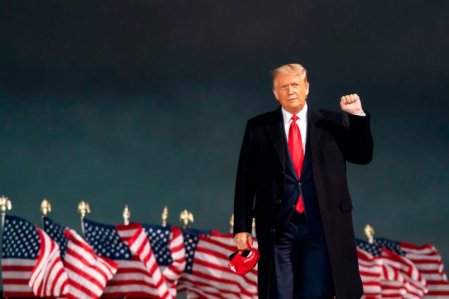 Er Donald Trump USAs »svar på Grundtvig«? Ikke hvis man spørger Pierre Collignon, som i denne kommentar gør status over fire år med Trump. Her er USAs præsident til valgmøde i Des Moines, Iowa, 14. oktober. Foto: Ritzau Scanpix / AFP / Alex Edelman