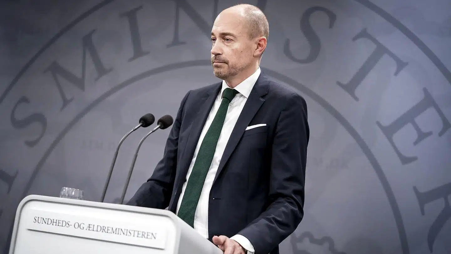 Sundheds- og ældreminister Magnus Heunickes (S) varslede i september, at testkapaciteten ville nå op over 70.000 i døgnet. Det mål blev nået i det seneste døgn med over 71.000 gennemførte test. Her er Heunicke under under pressemødet i Spejlsalen i Statsministeriet fredag 23. oktober.