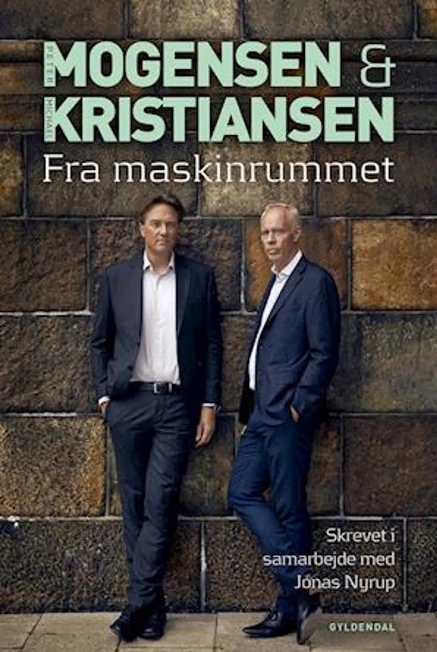 Bogomslag til »Fra maskinrummet«. Forlag: Gyldendal.