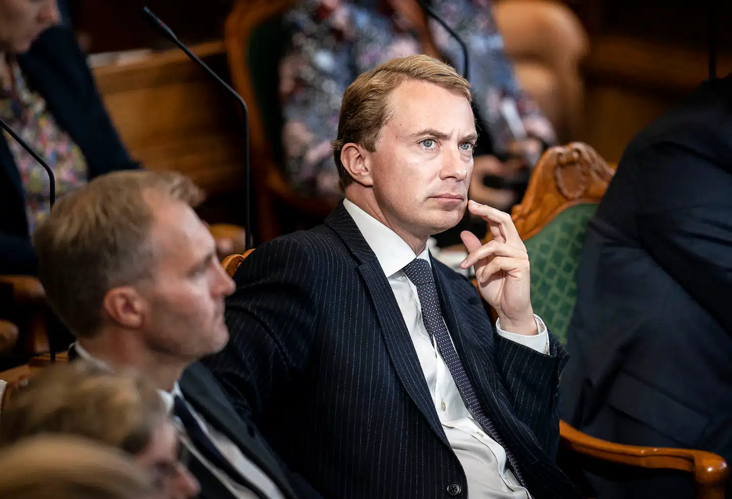 Morten Messerschmidt kalder regeringen »arrogant«, efter at Dansk Folkeparti har forladt forhandlingerne om nye hjælpepakker. Foto: Liselotte Sabroe/Ritzau Scanpix