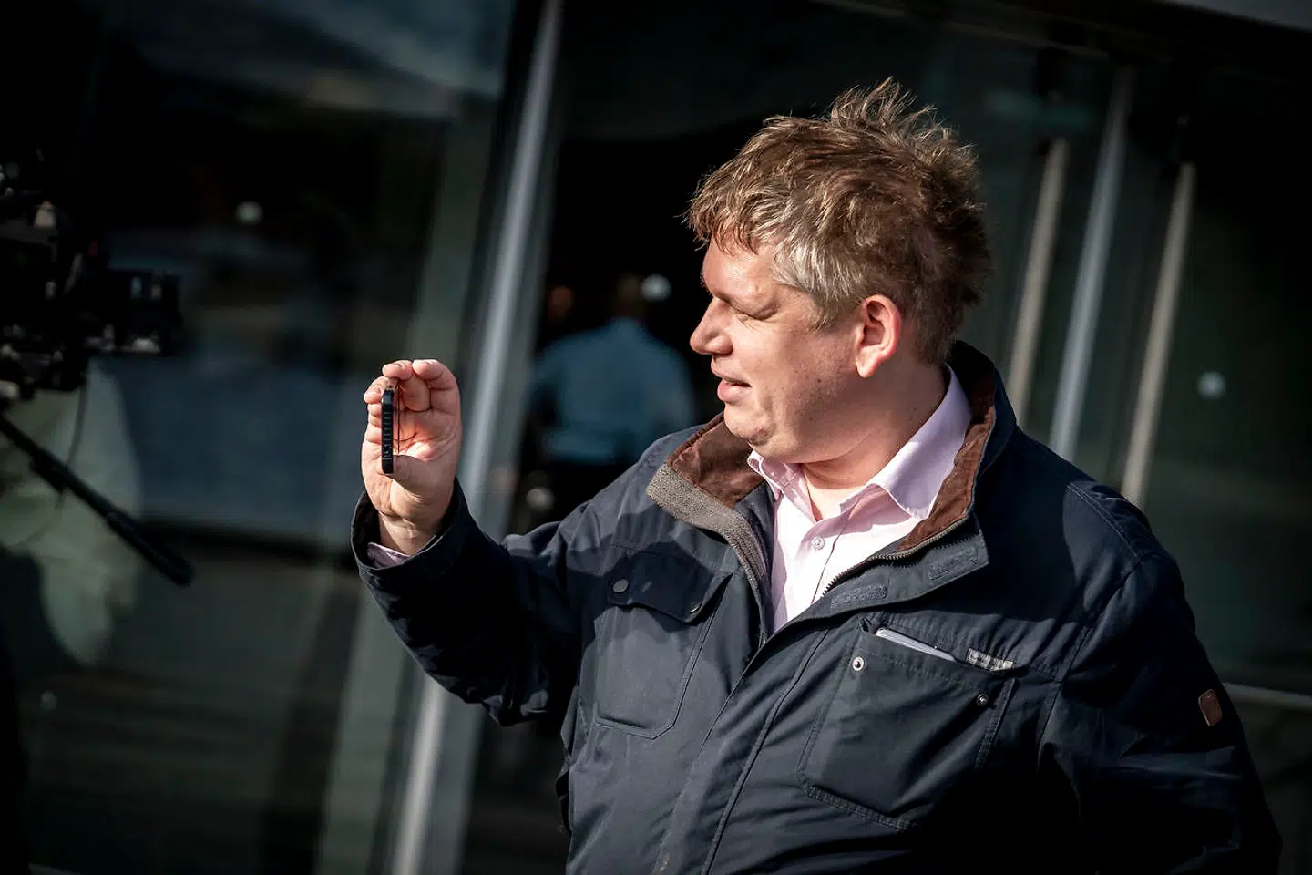 »Det er en kristen kirke, men vi har ikke så meget fokus på at vende den anden kind til,« siger Rasmus Paludan. Arkivfoto.