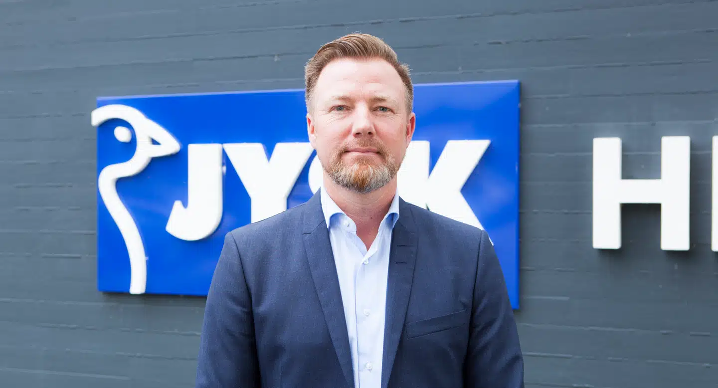 Jacob Brunsborg blev formand i Lars Larsen Group, da hans far, Lars Larsen, sidste år gik bort.