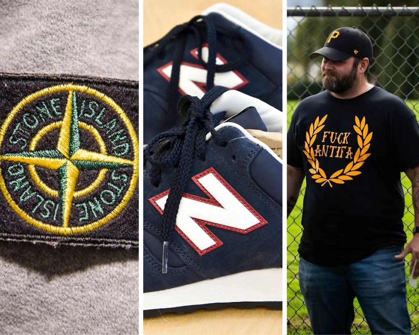 Det er ikke kun Fred Perry, der har været i et uheldigt søgelys. Så sent som i 2016 blev de populære New Balance-sneakers nemlig udnævnt som »den hvide mands sko« af nynazister, og den dag i dag er der fora på internettet, hvor folk spørger, om det »stadigvæk er racistisk at købe New Balance-sko?«.