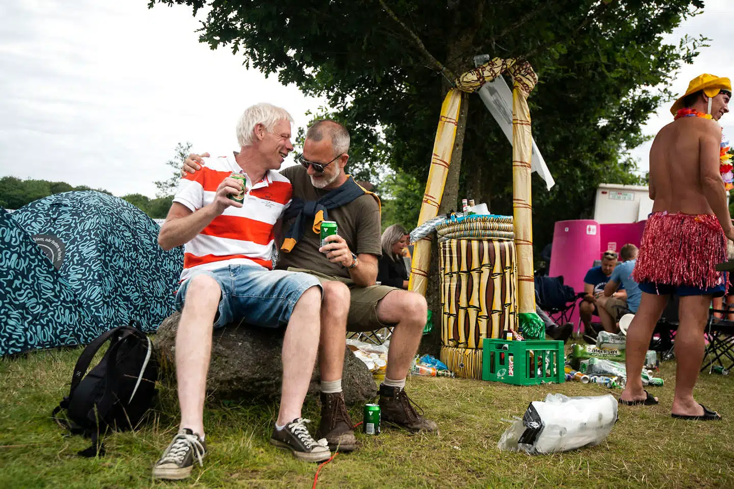 Næste års festivalssæson er muligvis reddet, lyder det fra arrangørerne bag Smukfest, som i fællesskab med øvrige festivaler søger at finde en løsning, så der kan afholdes festivaler i sommeren 2021 på trods af coronapandemien. Arkivfoto: Stine Tidsvilde/Ritzau Scanpix