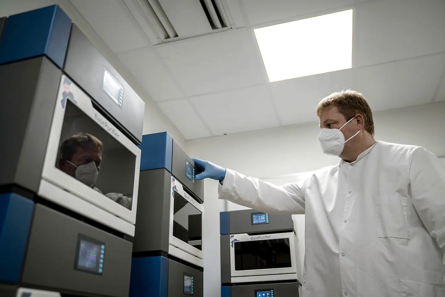 Ulf Bech Christensen, CEO for diagnostikfirmaet PentaBase, garanterer hurtige testsvar på coronatest.