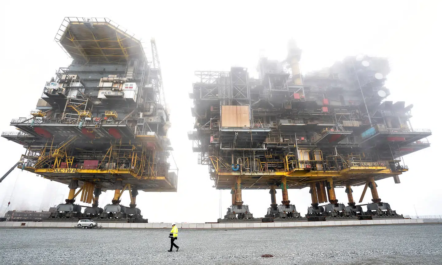Arkivfoto. Jagten efter olie i Nordsøen har måske en uvis fremtid.
