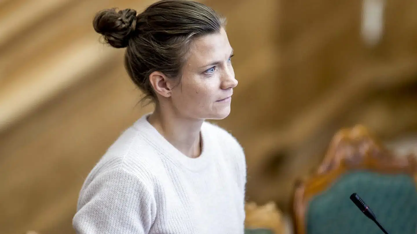 Lotte Rod (RV) under åbningsdebatten i Folketinget på Christiansborg i København. (Foto: Mads Claus Rasmussen/Ritzau Scanpix)