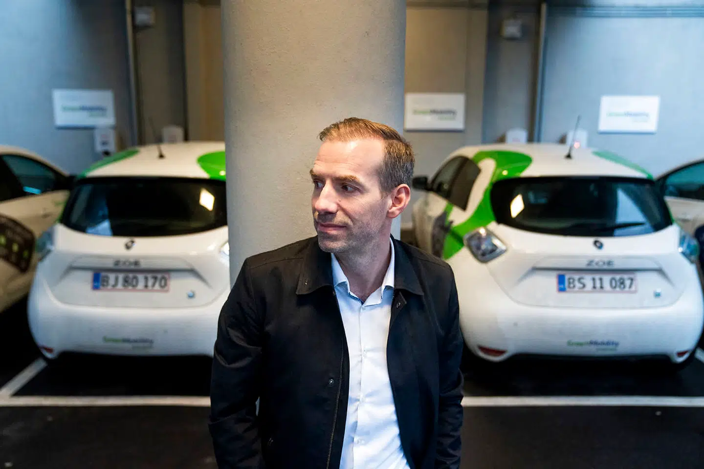 Topchefen for GreenMobility, Thomas Heltborg Juul. Arkivfoto: Oscar Scott Carl