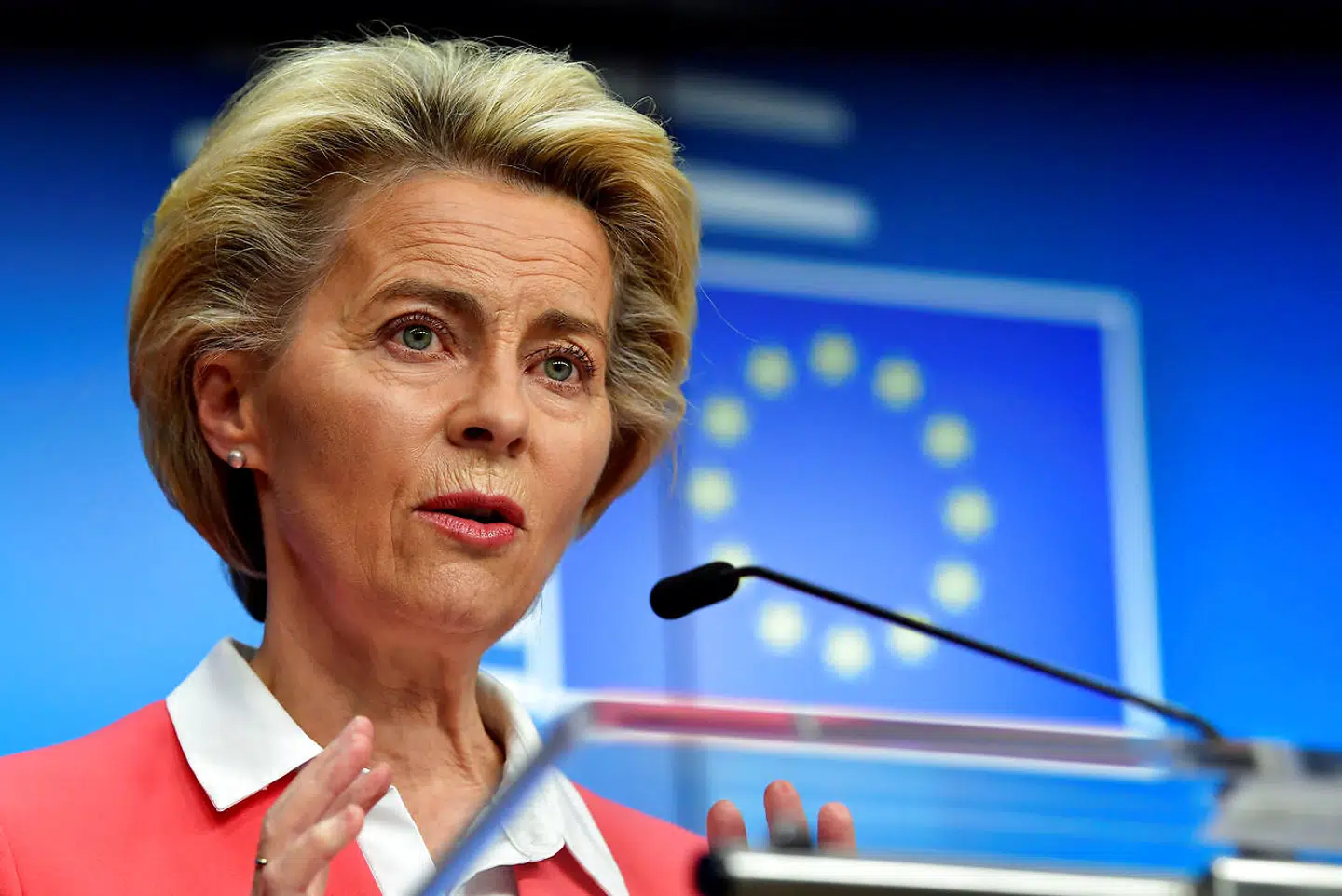Arkivfoto: Ursula von der Leyen er gået i selvisolation.