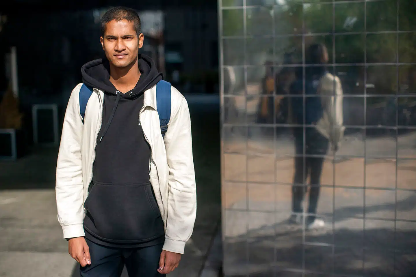 23-årige Emil Tuborg fra Gilleleje var en af i alt syv, der søgte ind på læreruddannelsen i Helsingør i foråret. Et halvt år senere læser han til lærer i København.