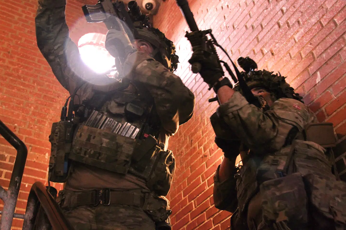 Brave Lion, som gennemføres hvert pår, er med over 2.500 deltagere hærens største øvelse. Foto fra 2019.