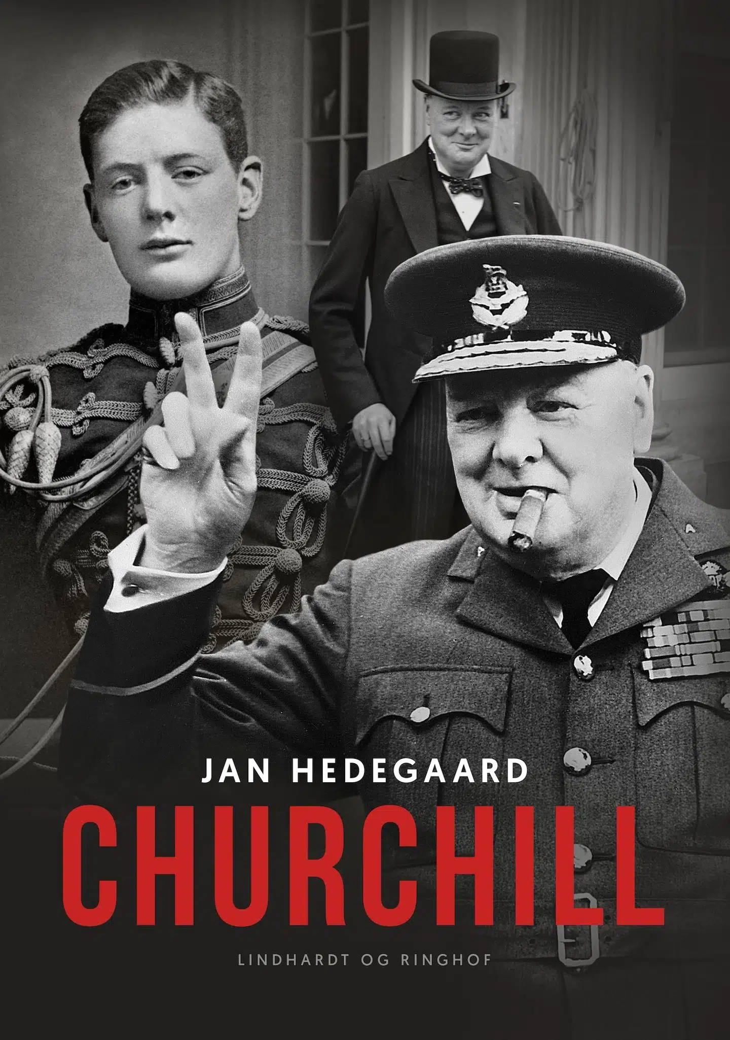 Bogsomslag. »Churchill« af Jan Hedegaard.