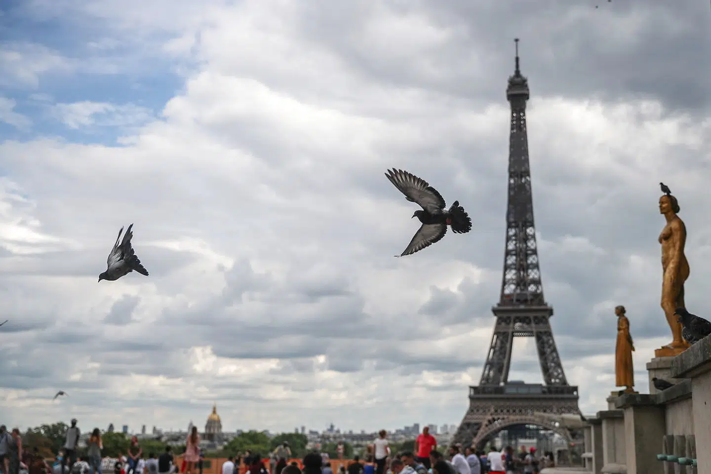 Arkivfoto: Eiffeltårnet i Paris er blevet evakueret, skriver flere nyhedsmedier.