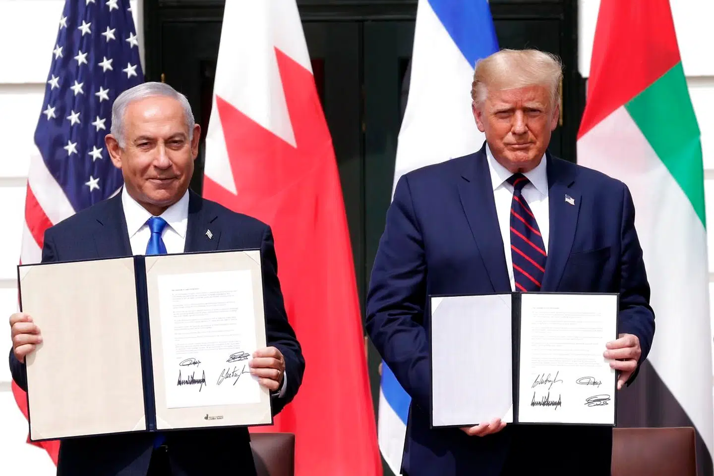 »For en gangs skyld siger Trump noget sandt. Han har fortjent Nobels fredspris for at have bragt mere fred og stabilitet til en region, hvor begge dele er en mangelvare,« skriver Mads Fuglede.