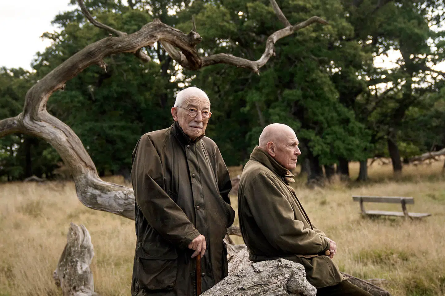 Uffe Ellemann-Jensen og Kjeld Hillingsø er fra en generation, der aldrig har skænket det en tanke, at de dagligt spiser kød. Skulle der være noget galt med det? Kød-debatten fylder ikke meget i deres bevidsthed.