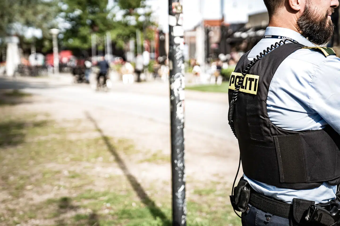 I øvrigt er der registreret i alt ti episoder med skyderi i det offentlige rum i Københavns politikreds i årets første syv måneder. (Foto: Emil Helms/Ritzau Scanpix)