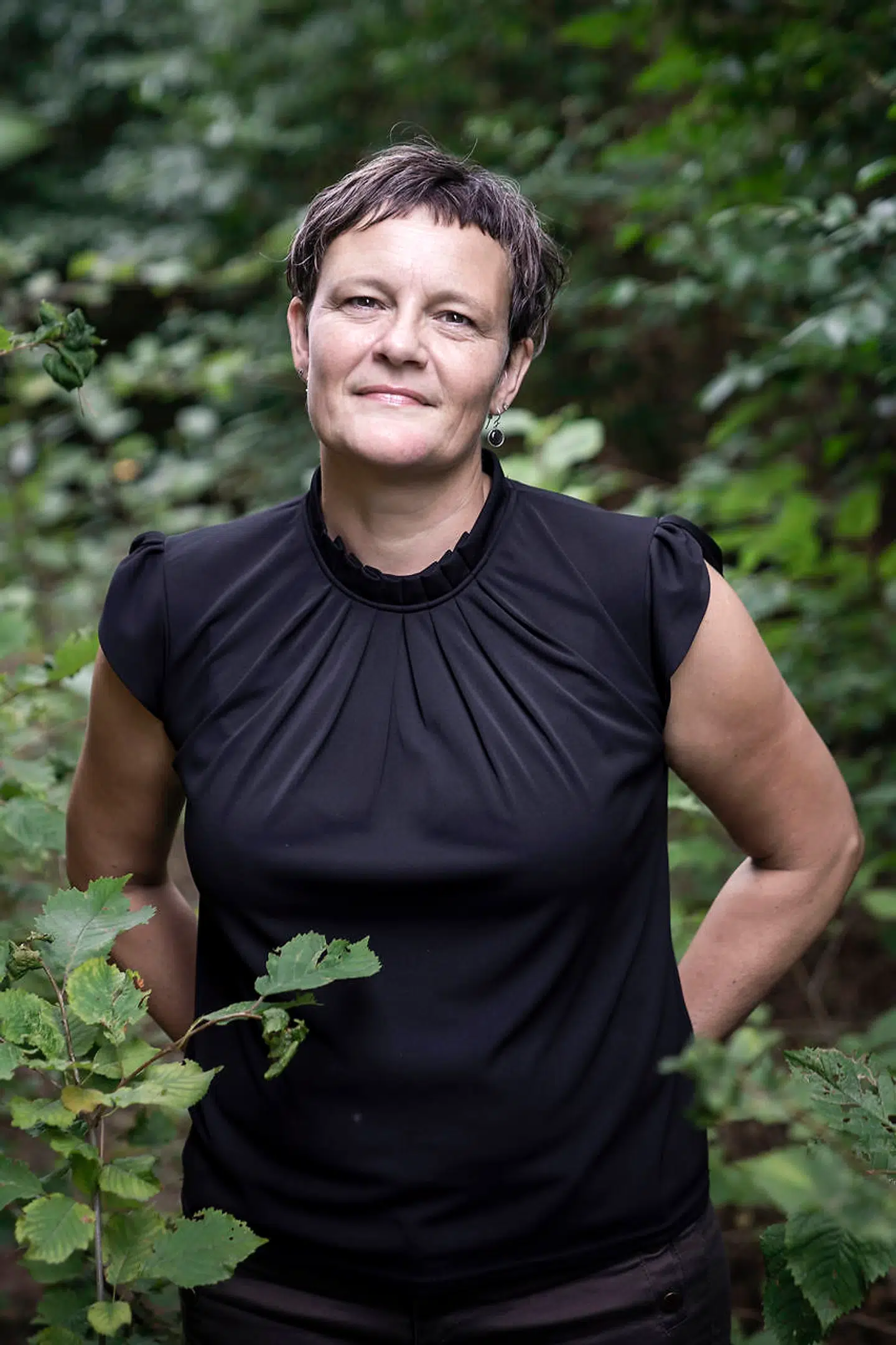 Iben Meier nød at gå derhjemme og få tankerne væk fra arbejdet, mens hun var hjemsendt.