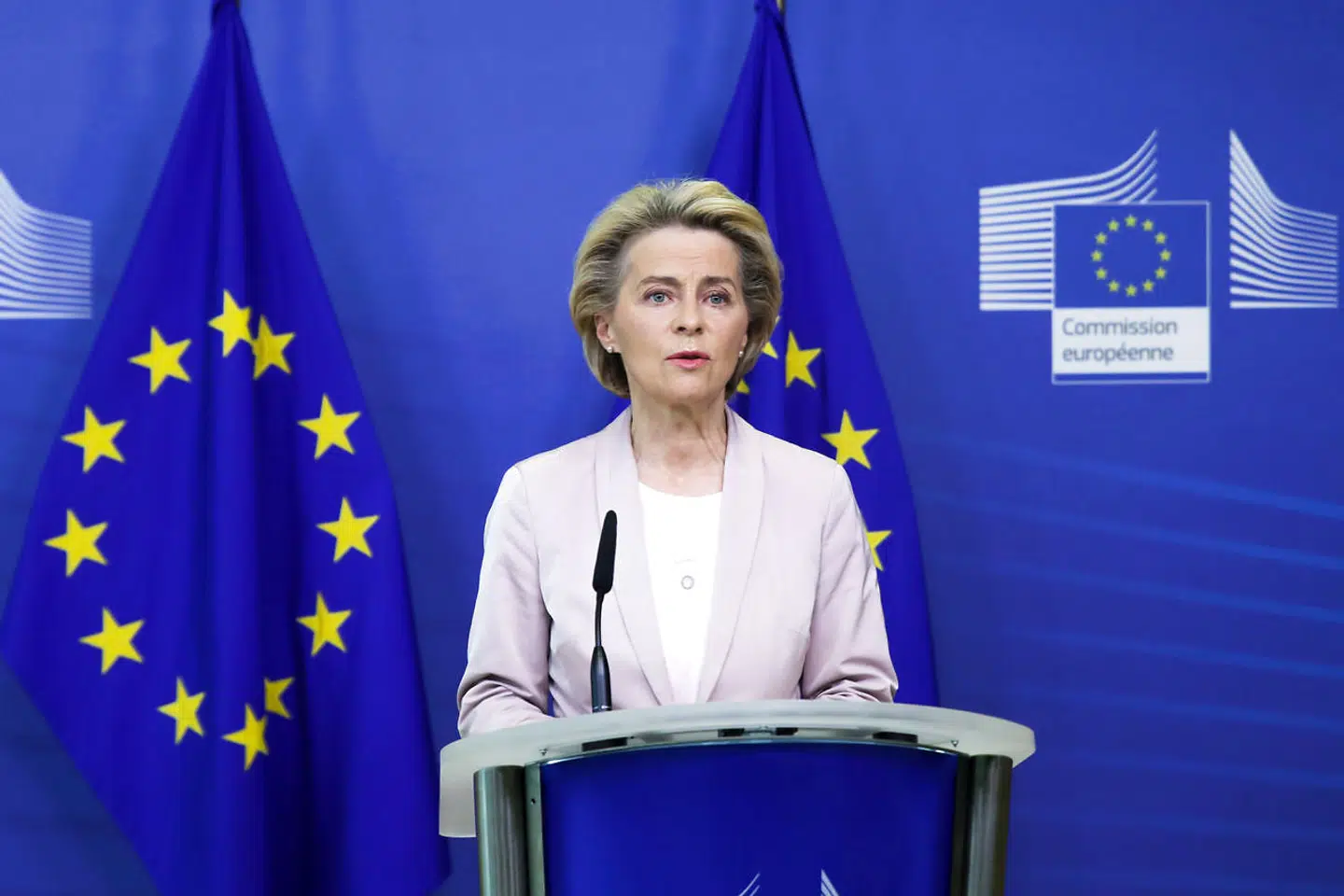 Ursula von der Leyen, formand for EU-Komissionen.