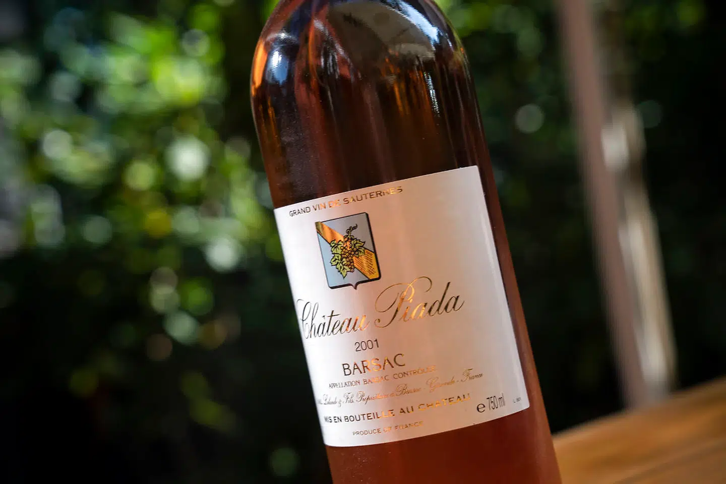 Aftenens vinøse højdepunkt var denne sauternes fra 2001.