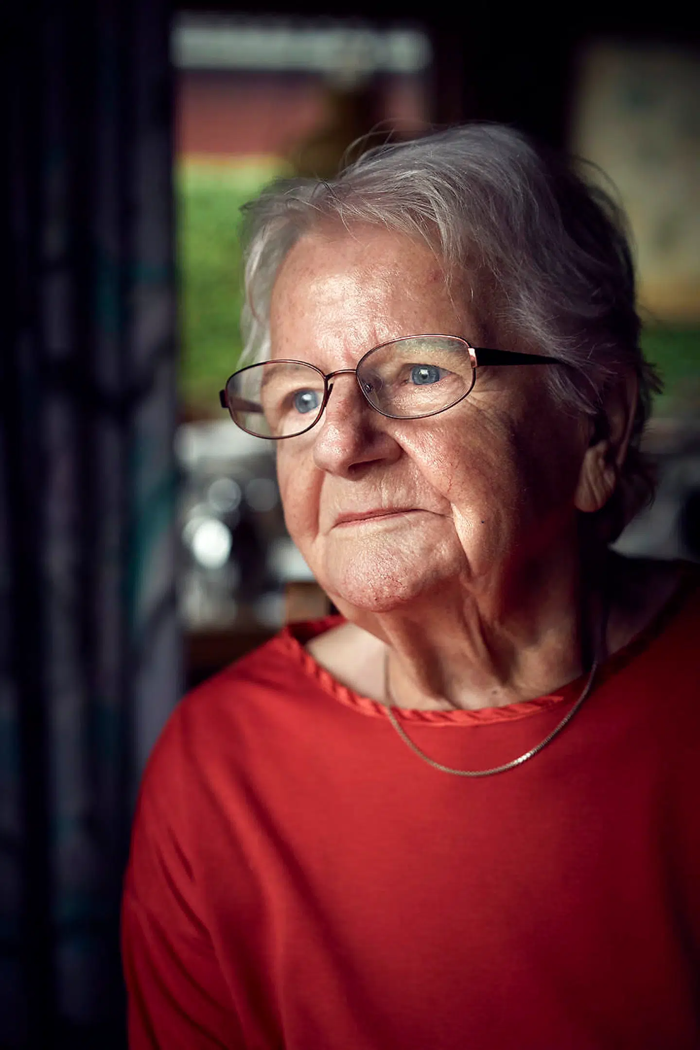 Karen Villadsen, 86 år, er en af de danskere, som er blevet ramt af Danske Banks gældskaos. Hun står til at få 48.000 kroner tilbage fra banken.