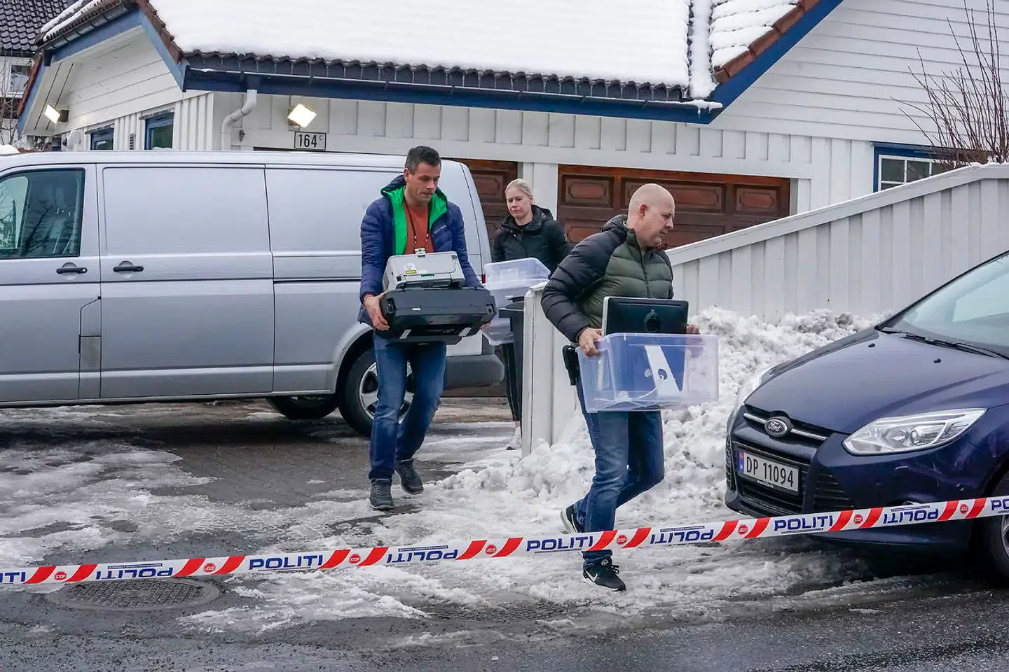 Justitsministerens hus blev efter det første angreb overvåget af politiet – både i form af politifolk og elektronisk.