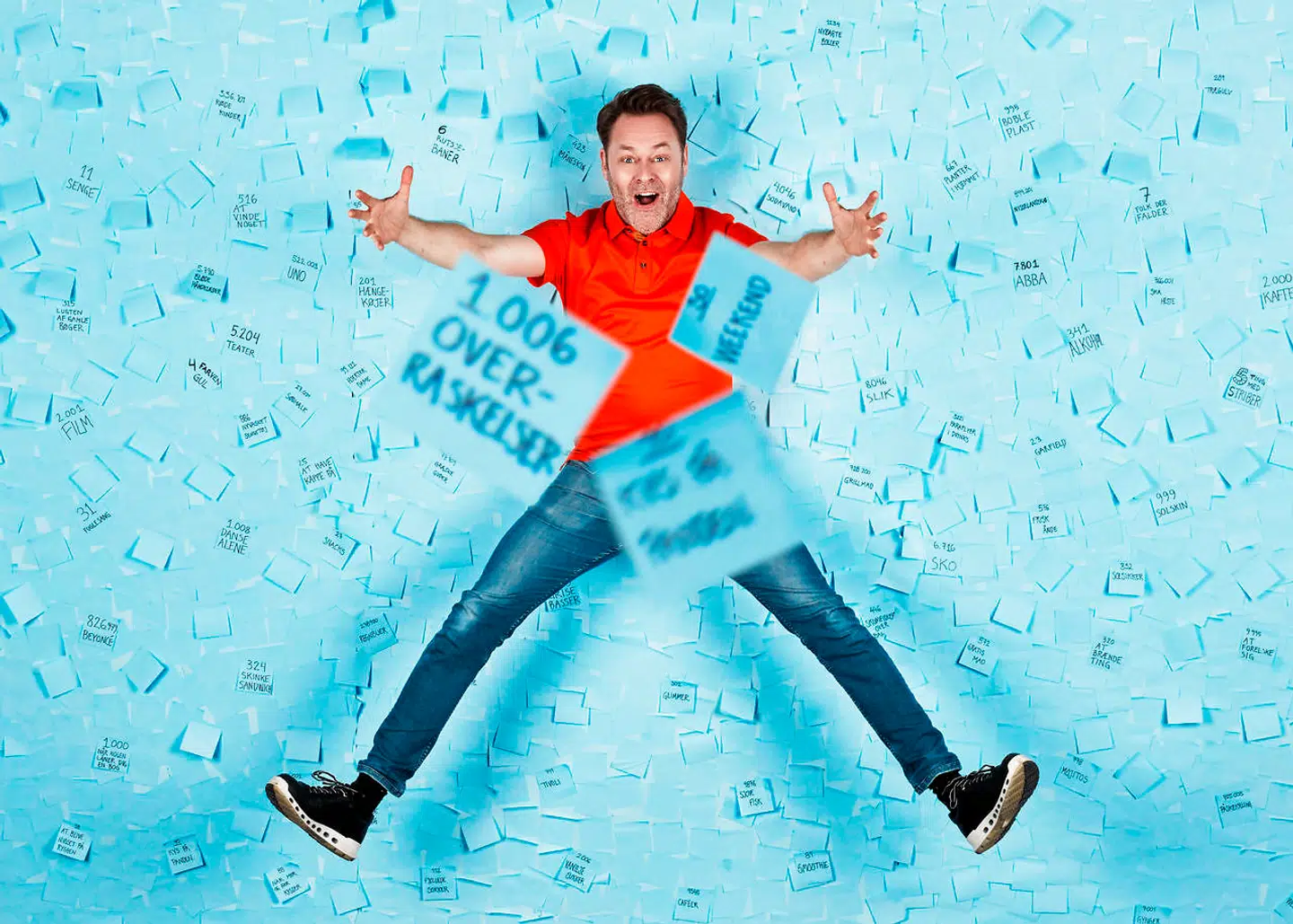 Frank Thiel skal slibe alle sine improvisatoriske evner af i samspil med publikum i »Alle gode ting« på Nørrebro Teater.