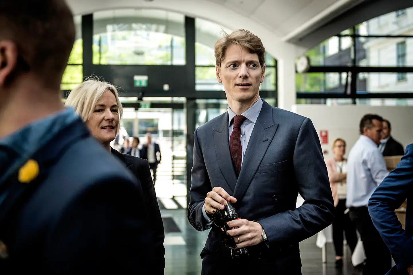 Robert Mærsk Uggla, administrerende direktør i A.P. Møller Holding, kritiserer på LinkedIn, at der endnu ikke er fundet en løsning for de 27 migranter om bord på et dansk tankskib ud fra Maltas kyst. Arkivfoto: Thomas Lekfeldt