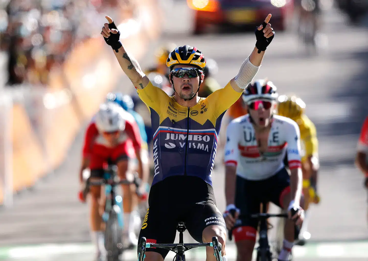 På trods af, at Primož Roglič fik understreget sin favoritværdighed, så vil der også være panderynker hos Jumbo-Visma.