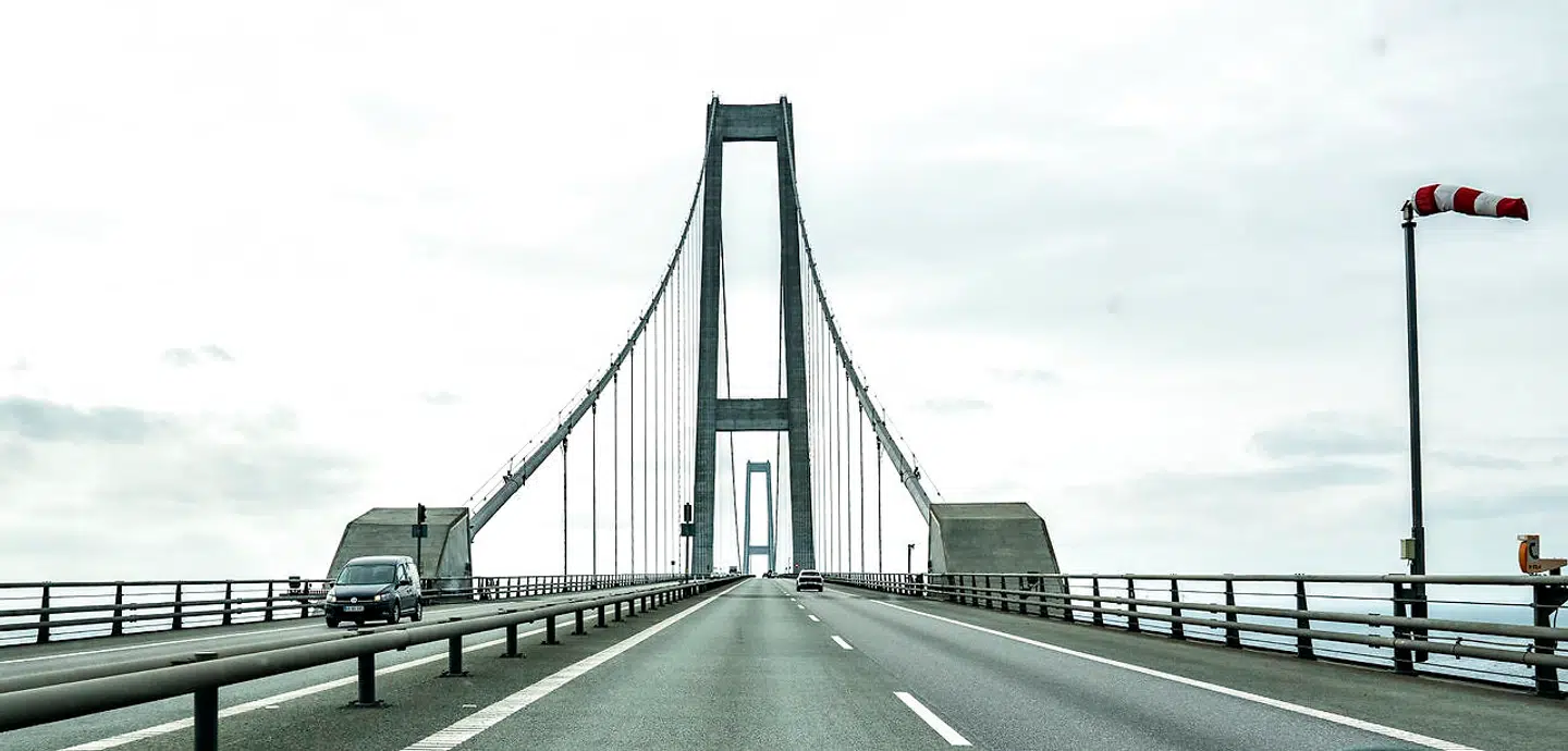 ARKTIVFOTO: Storebæltsbroen.