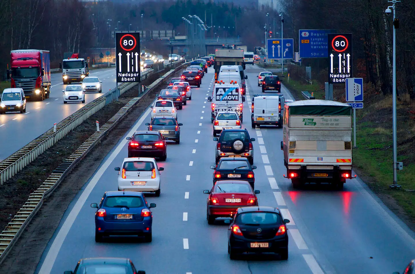 ARKIVFOTO: Hillerødmotorvejen.