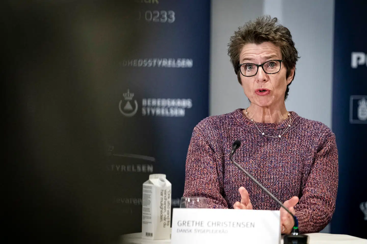 Arkivfoto: Grete Christensen, formand for Dansk Sygeplejeråd, efterlyser en national plan for udredning af og opfølning på senfølger efter covid-19.