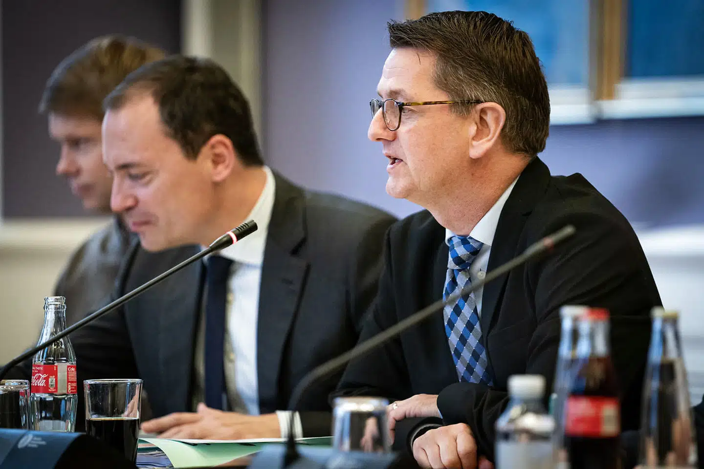 Torsten Schack Pedersen (V) forstår virksomhedernes utålmodighed. Pengene skal ud hurtigst muligt. Arkivfoto.