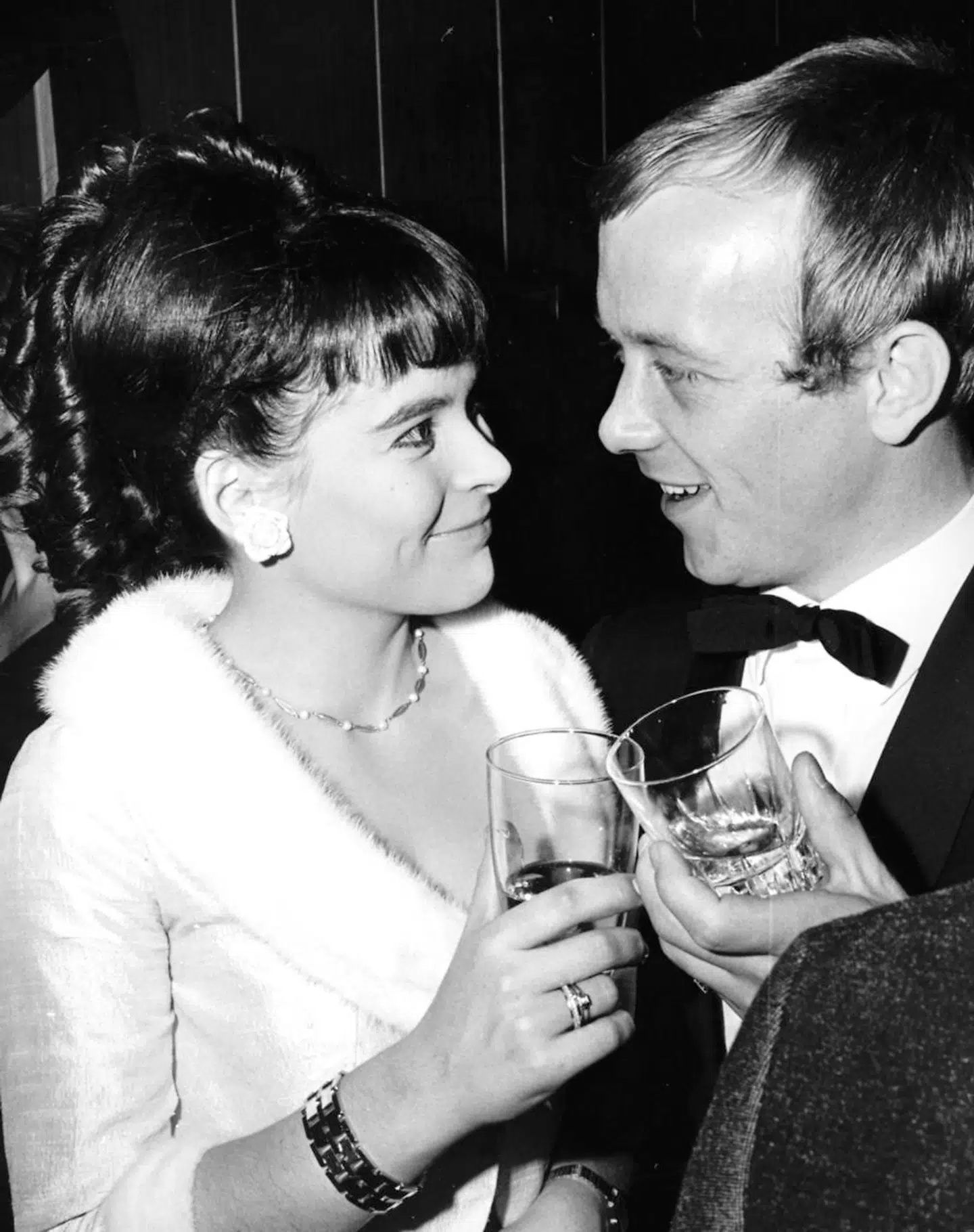 Sanger Ulla Pia og Bjørn Tidmand. Udateret arkivbillede cirka 1967.