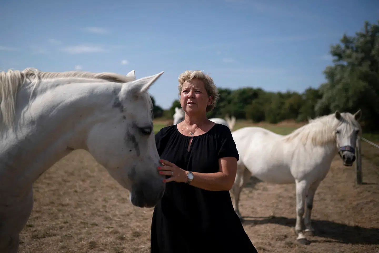 Sally Schlichting ejer en rideskole og rider jævnligt i den omkringliggende natur. Men det er måske snart slut, da der er planer om, at området skal omdannes til en naturnationalpark og hegnes ind.