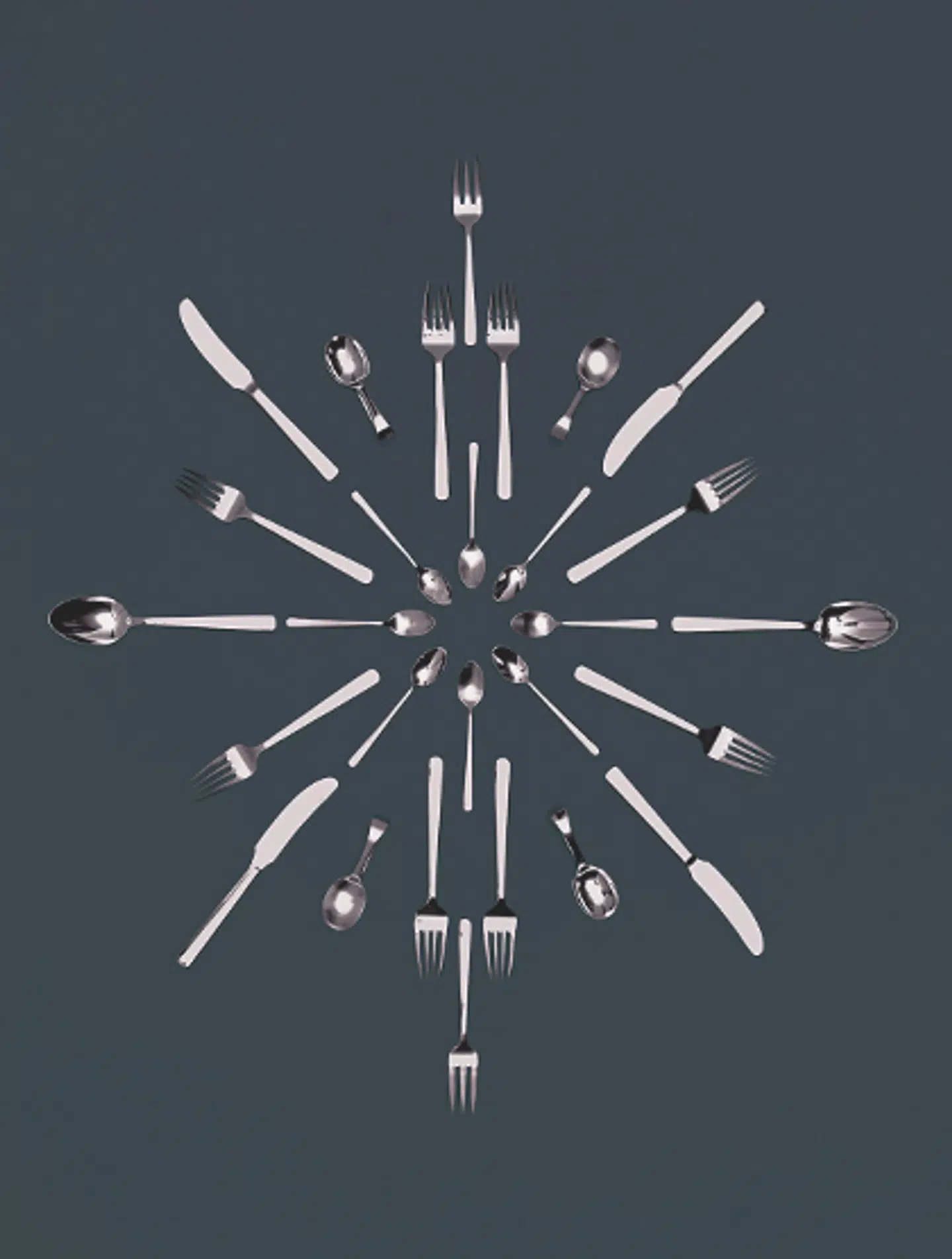 Kay Bojesens ide med stålbestikket er, at det ikke må føles større, end at det passer i en hvilken som helst hånd - stor eller lille. (Foto: kaybojesen.dk)