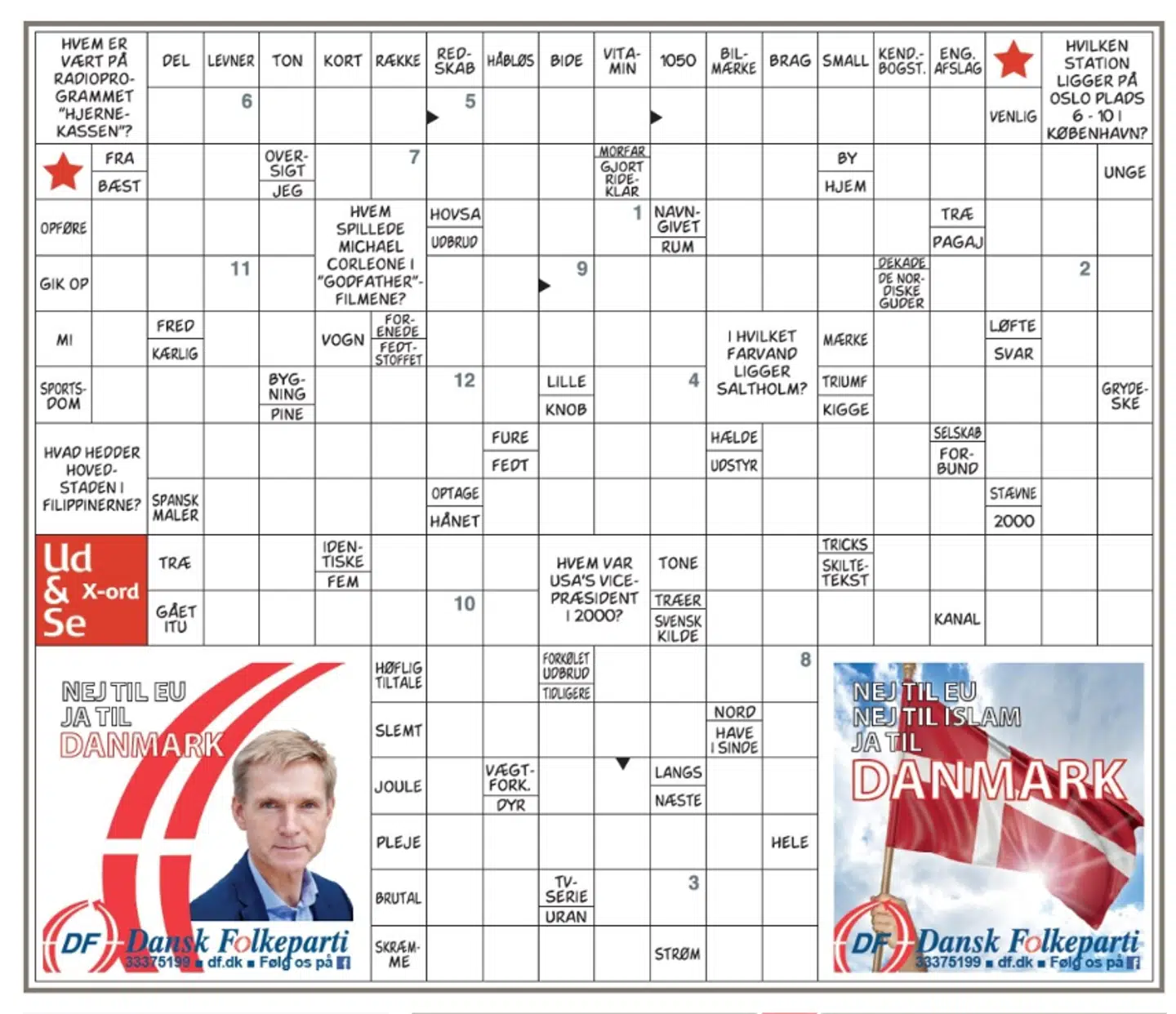 Her er annoncen – nederst til højre.