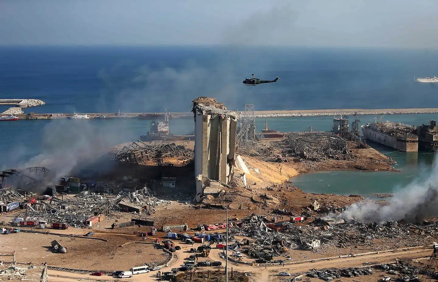 Det var 2.750 ton ammoniumnitrat, som tirsdag eksploderede på havnen i Beirut og lagde store dele af byen i ruiner. En række bygninger blev ødelagt, skibe sank, og mindst 145 borgere blev dræbt under ulykken.