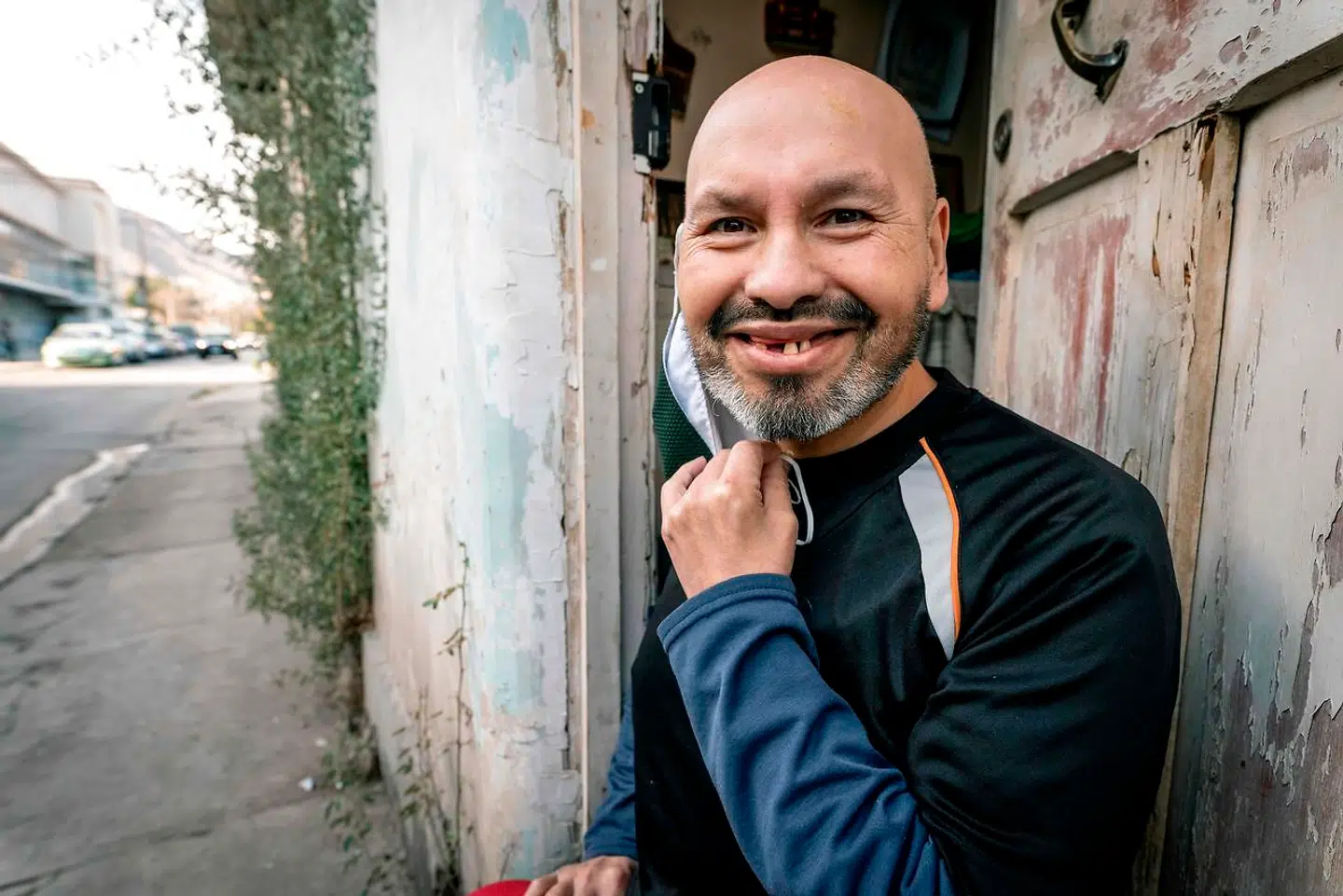 Den tidligere minearbejder Jose Ojeda var en af de indespærrede mænd i den chilenske mine San Jose i 2010. Han og hans kolleger blev reddet ud, og han er her fotograferet 20. juli 2020.