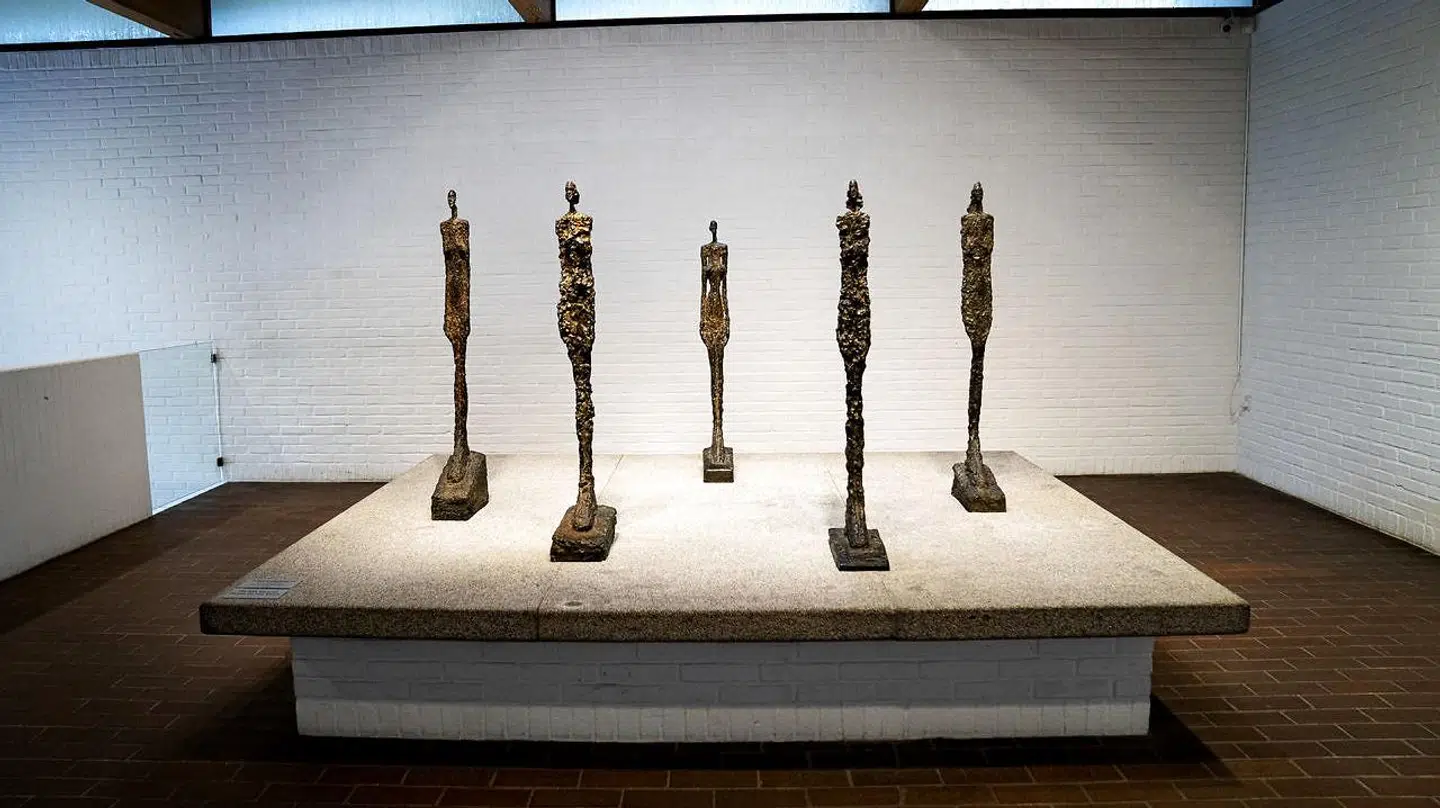 Det berømte Giacometti- rum er en af de faste attraktioner på Louisiana. »Vi er afhængige af vores egen indtjening,« siger museets kommunikationschef, Thomas Bendix