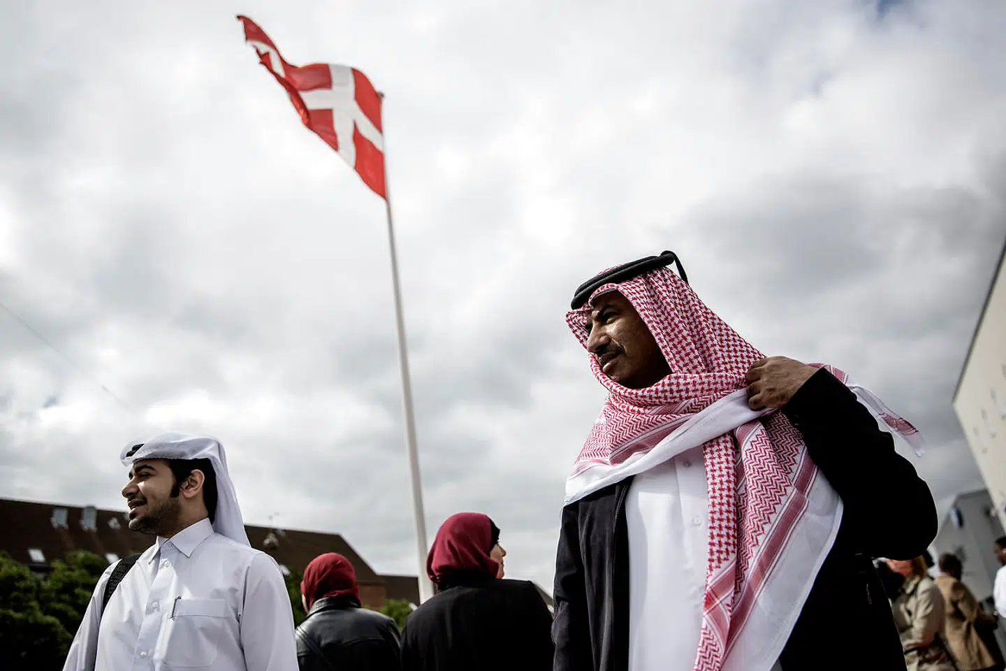 I dag afholdes den islamiske højtid Eid. Mens smitten stiger, rammes etniske minoriteter særligt hårdt. Her et billede fra den officielle åbning af moskeen i Rovsingsgade i København, der fandt sted 19. juni 2014. Arkivfoto: Thomas Lekfeldt