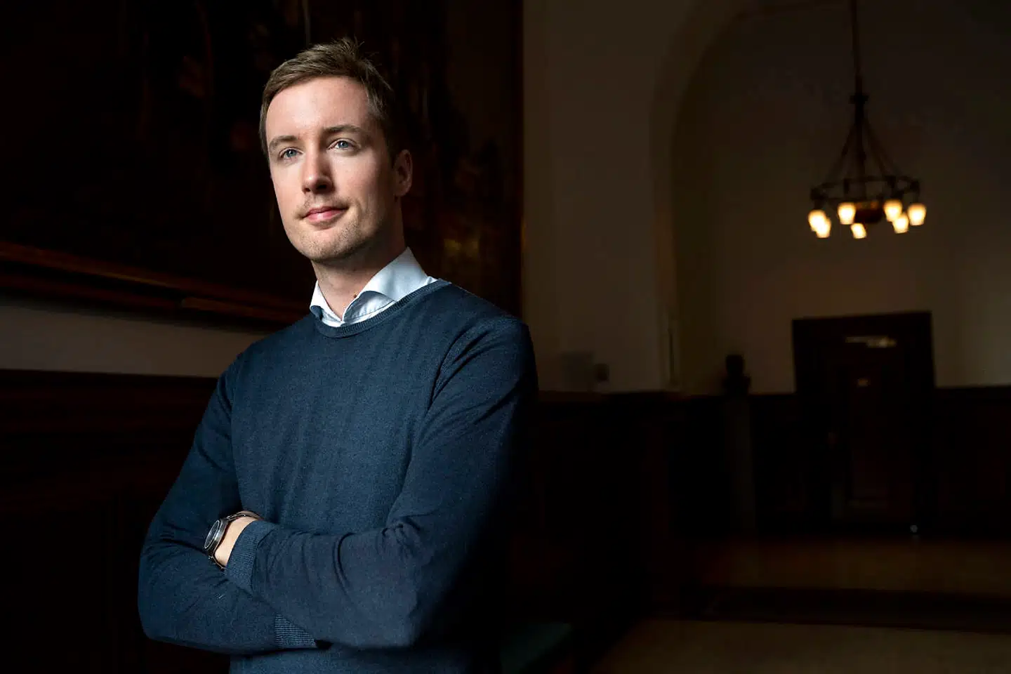 SF vil først give private daginstitutioner en del af i puljen på 1,6 milliarder kroner, når de lever nogenlunde op til de samme krav som de offentlige daginstitutioner, siger SFs gruppeformand, Jacob Mark.