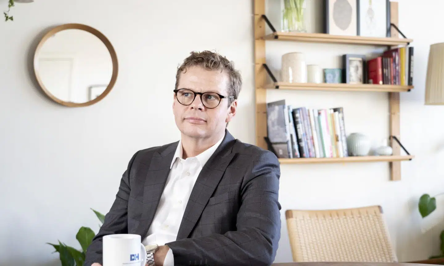 I november 2018 blev Anders Langballe ramt hårdt af en blodprop i hjernen, der særligt påvirkede hans taleevne. Foto: Anette Sønderby