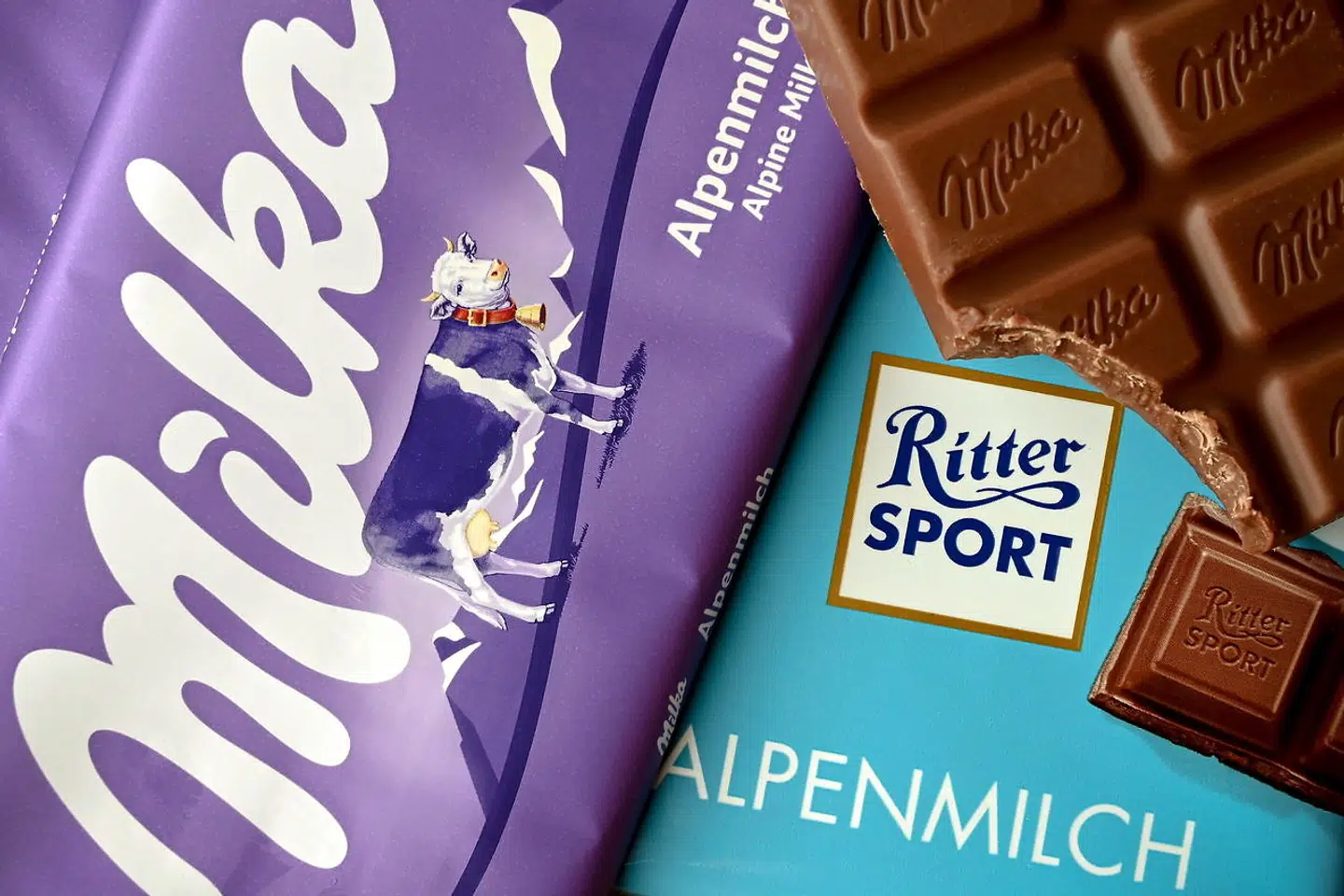 Torsdag faldt der dom i en omstridt chokoladekrig mellem de tyske chokoladefabrikanter Ritter Sport og Milka.