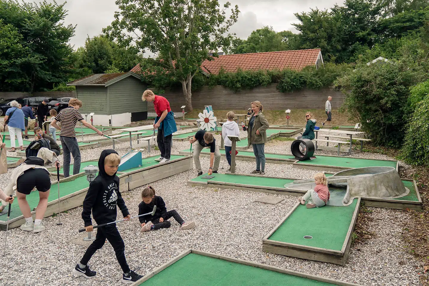 Dronningmølle minigolf.