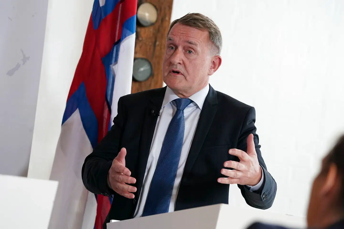 Arkivfoto: Færøernes landsstyremedlem for udenrigsanliggender, Jenis av Rana.